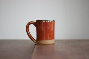 The Farmhouse Mug in Rust Belt Red