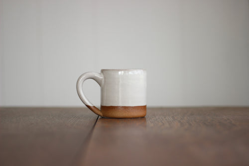 Espresso Mug in Stoneware White