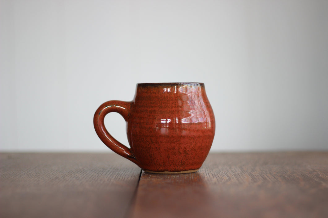 The Blueberry Mug in Rust Belt Red