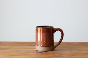 The Farmhouse Mug in Rust Belt Red