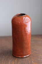 Shoulder Vase in Rust Belt Red