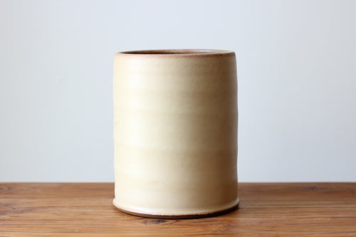 Extra Large Utensil Crock in Barley