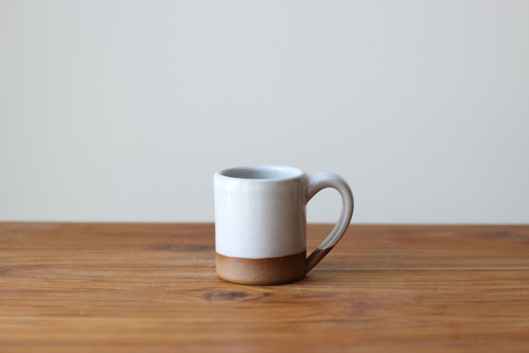 Espresso Mug in Stoneware White