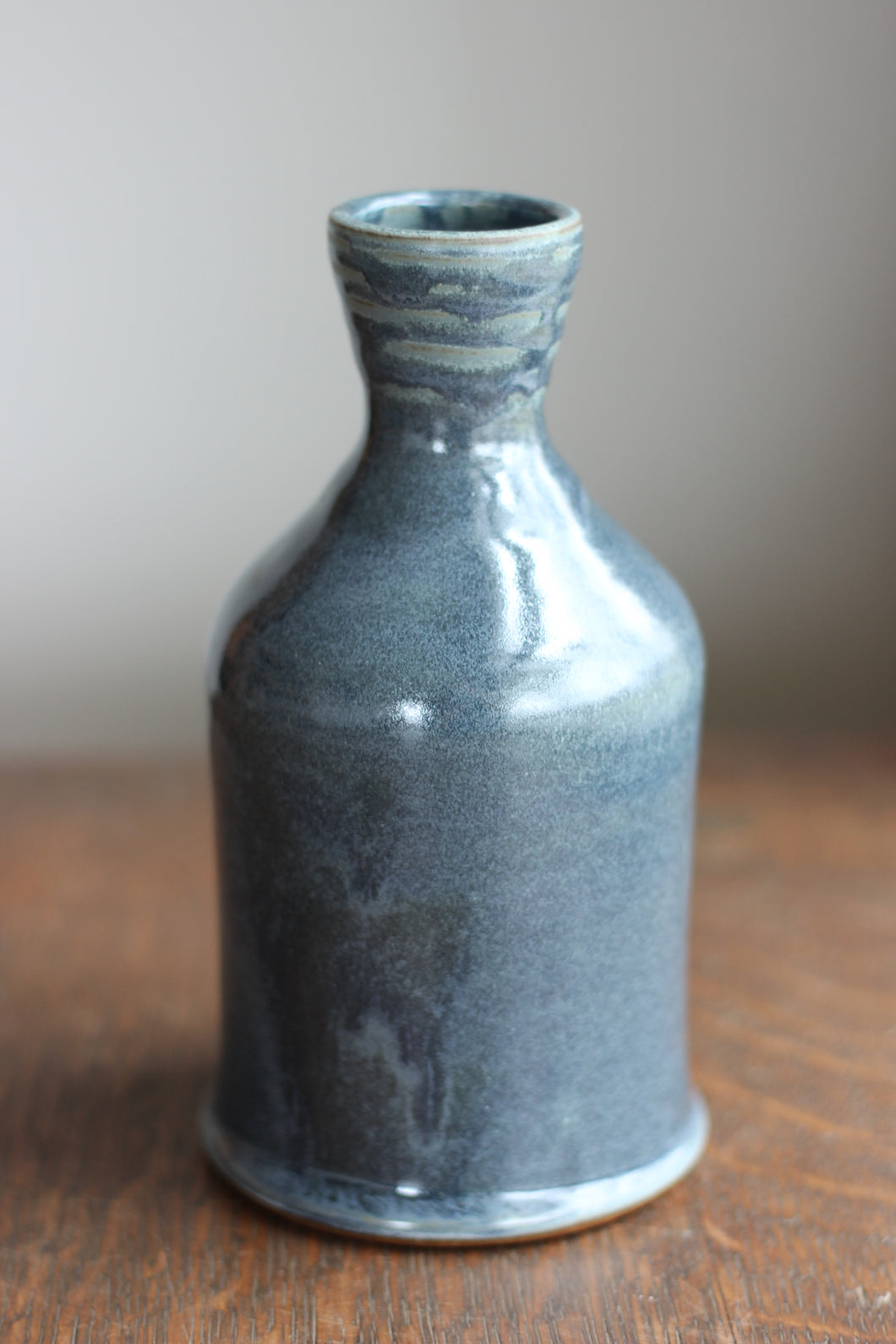 Bottle Vase in Wellhouse Blue
