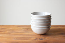 Ice Cream Bowls - Stoneware White